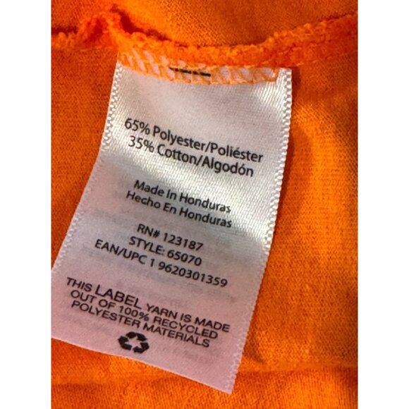 Wrangler Workwear Mens XLT/XGA Orange Pocket T-Shirt - Picture 3 of 7